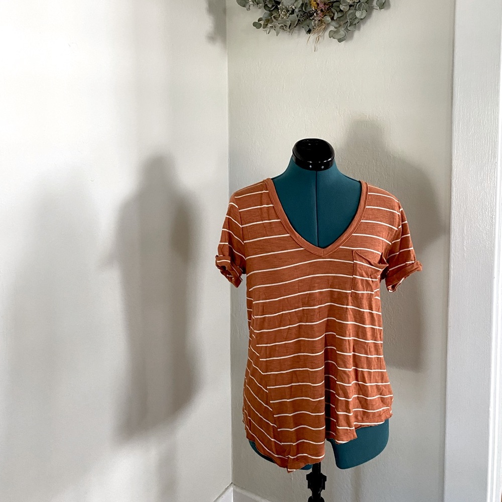 Anthropologie basics Asymmetrical Tee
